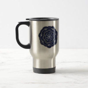 Caneca Térmica Porta Doente Cruzada Azul