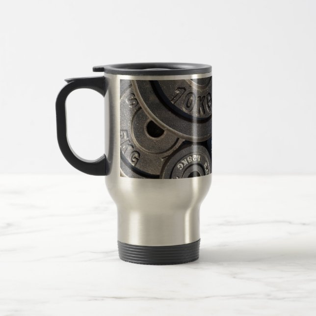 Caneca Térmica Portas de levantamento de peso (Esquerda)