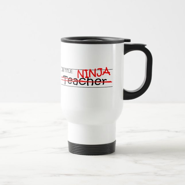 Caneca Térmica Posição Ninja - professor (Direita)