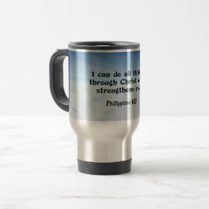 Caneca Térmica Posso fazer todas as coisas por meio...Filipenses 