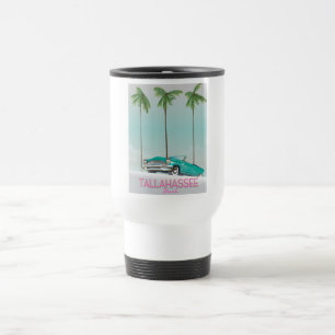 Caneca Térmica Poster de viagens Tallahassee Florida