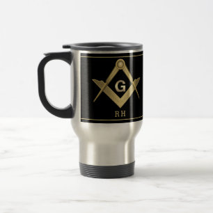 Caneca Térmica Praça Clássica e Monograma de Compass