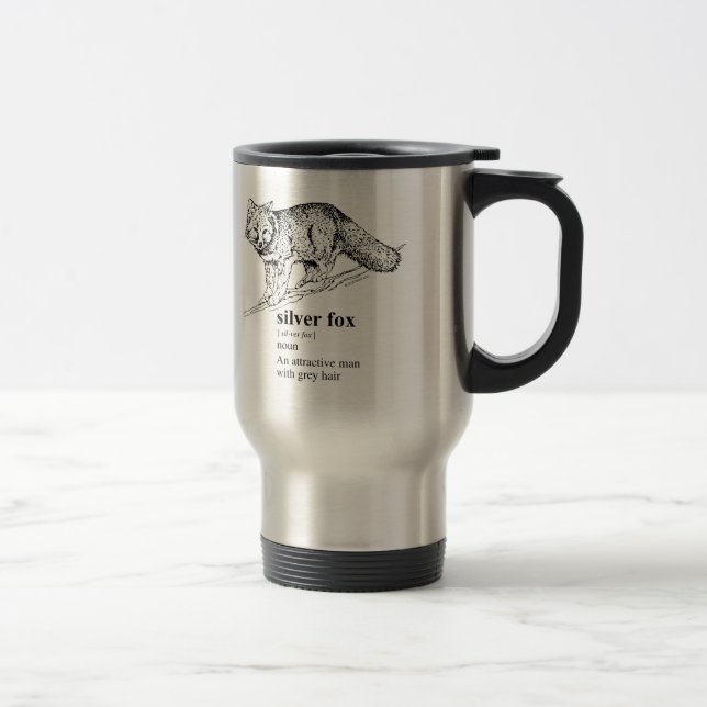 CANECA TÉRMICA PRATA (Direita)