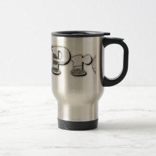 Caneca Térmica prata não é meu presidente