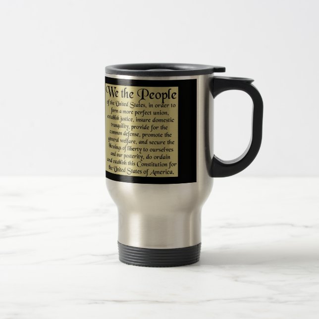 Caneca Térmica Preâmbulo à constituição (Direita)