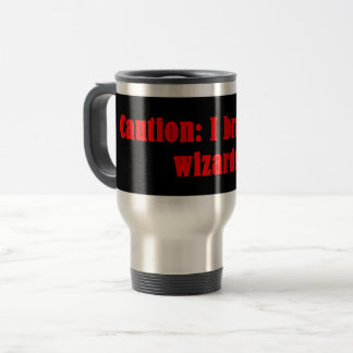 Caneca Térmica Precaução Eu Braço Para Assistentes