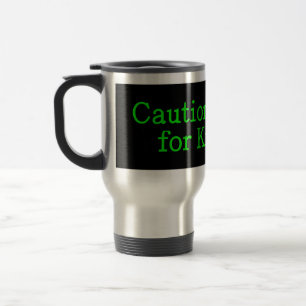 Caneca Térmica Precaução Eu Braço Para Cavaleiros