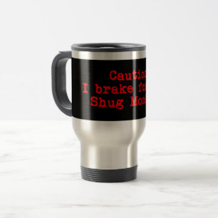 Caneca Térmica Precaução Eu Braço Para O Macaco Shug