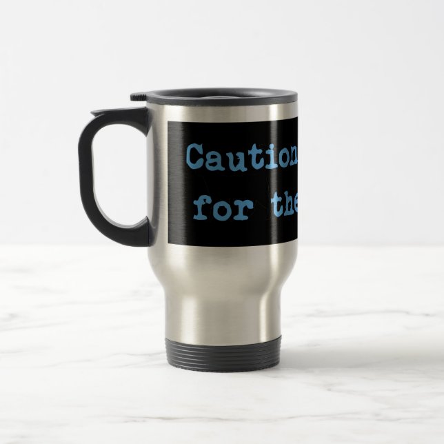 Caneca Térmica Precaução Eu Brake Para A Gazeka (Esquerda)