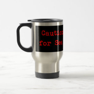 Caneca Térmica Precaução I Travão Para Serpentes Marítimos