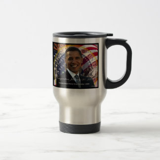 Caneca Térmica Prêmio de paz de Obama Nobel