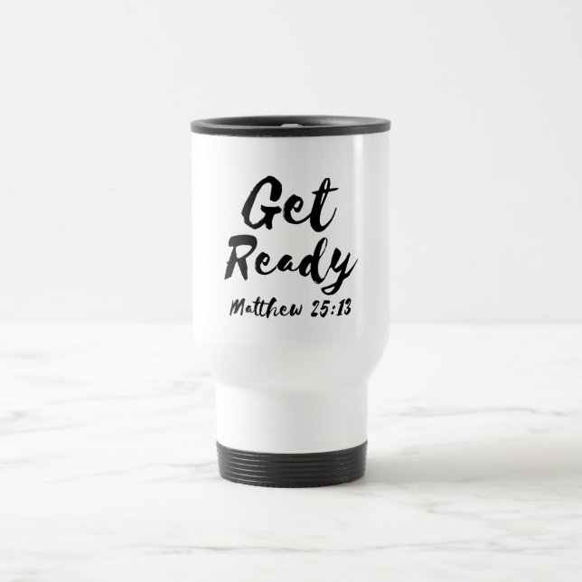 Caneca Térmica Preparar Viagem/Viagem ao trabalho (Centro)