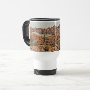 Caneca Térmica Prescott Arizona Red Rock Photo Lake