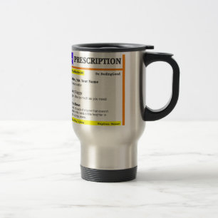 Caneca Térmica Prescrição engraçada do rx