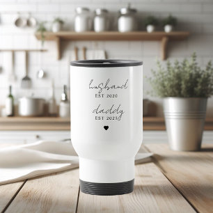 Caneca Térmica Presente de ano EST personalizado para marido e Pa