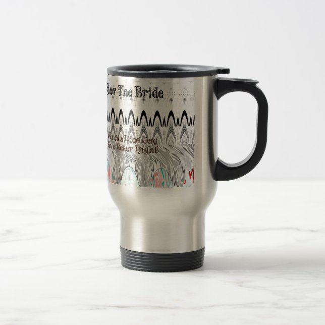Caneca Térmica Presente de Chá de Panela Arte Impressa (Direita)