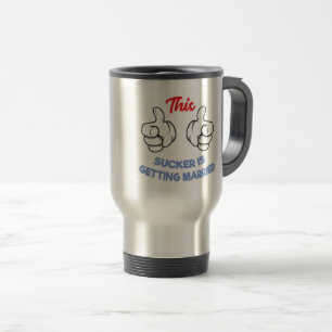 Caneca Térmica Presente de Despedida de Solteiro Este Cara Vai Ca