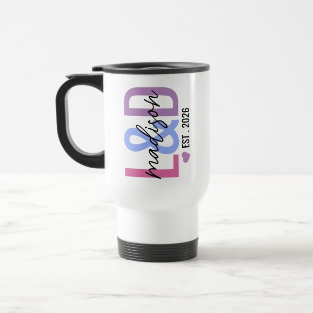 Caneca Térmica Presente de Enfermeira de Trabalho de Parto e Part (Esquerda)