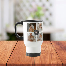 Caneca Térmica Presente de Foto Personalizada da Família de Colag
