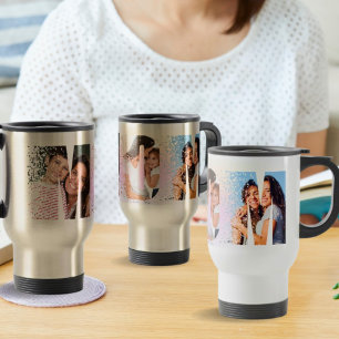 Caneca Térmica Presente de na moda para a foto personalizada da m