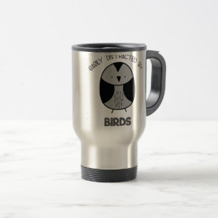 Caneca Térmica Presente de Pássaro Lover para Observadores de Pás