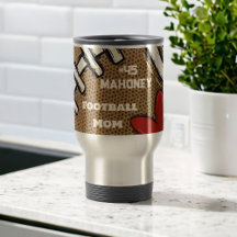 Presente de Sobrenome Personalizado da Mãe de Fute