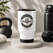 Presente de Tumbler Personalizado para Mãe Moderna