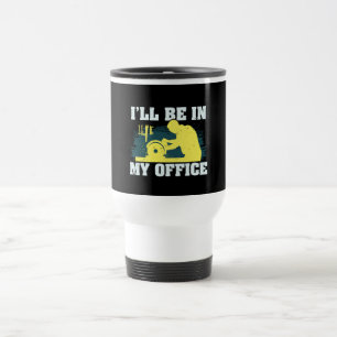 Caneca Térmica Presente do carpinteiro de madeira