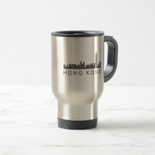 Caneca Térmica Presente do HK Skyline em Hong Kong