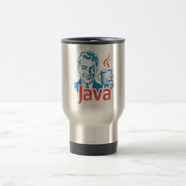 Caneca Térmica Presente do programador de Java (Centro)