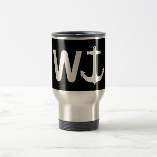 Caneca Térmica Presente engraçado da piada de Wanchor da âncora