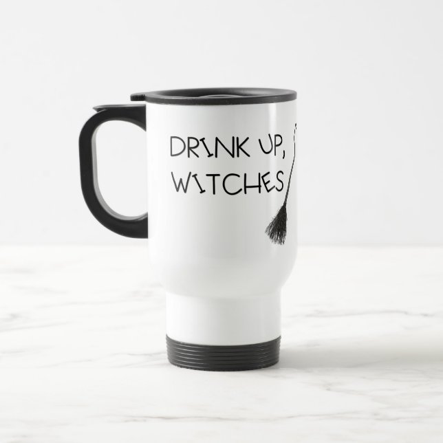 Caneca Térmica Presente Engraçado Personalizado BEBAM LOGO BRUXAS (Esquerda)