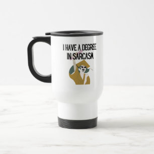 Caneca Térmica Presente Engraçado, Presente Humoroso Testemunha, 