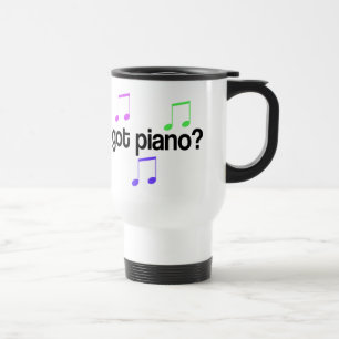 Caneca Térmica Presente obtido bonito da música do piano