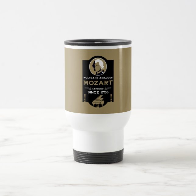 Caneca Térmica Presente para Amante da Música de Mozart (Centro)