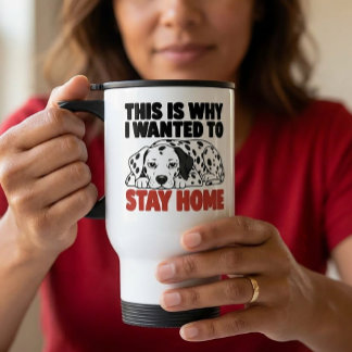 Caneca Térmica Presente para Amante de Cachorro Dalmatiano Antiss