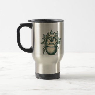 Caneca Térmica Presente para Amante de Plantas e Bulldog Francês