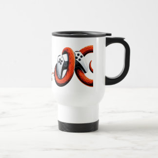 Caneca Térmica Presente para Namorado Gamer com Controle de Cobra