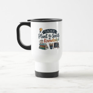 Caneca Térmica Presente para Professor Design de Sublimação, Volt