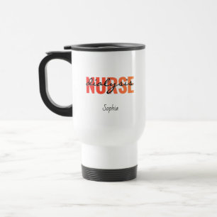 Caneca Térmica Presente Personalizado com Nome para Enfermeira de