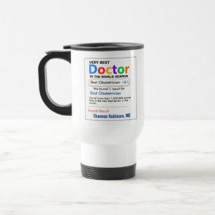 Caneca Térmica Presente personalizado de obstetrícia pelo melhor