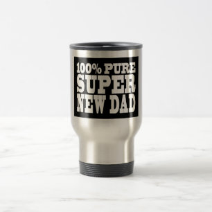 Caneca Térmica Presentes 4 novos papais: Novo papai super puro de