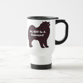 Caneca Térmica Presentes BFF Samoyed