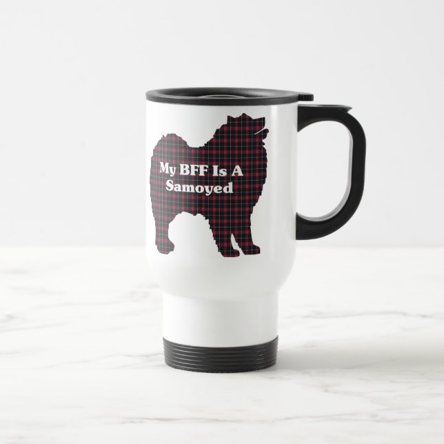 Caneca Térmica Presentes BFF Samoyed (Direita)