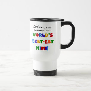 Caneca Térmica Presentes brilhantes dos t-shirt das cores Mimi do