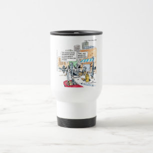 Caneca Térmica Presentes, Camisetas e Cartões Engraçados sem Arma