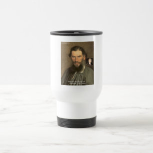 Caneca Térmica Presentes da Citação de Tolstoi "Nietzsche = Estúp