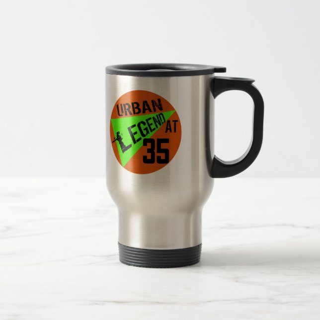 Caneca Térmica Presentes de aniversário do urban legend 35os (Direita)