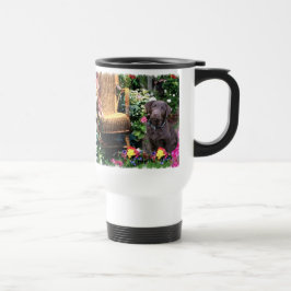 Caneca Térmica Presentes de Arte Labrador Retriever