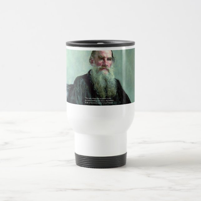 Caneca Térmica Presentes de Camisetas e Cartões com Citação de Le (Centro)